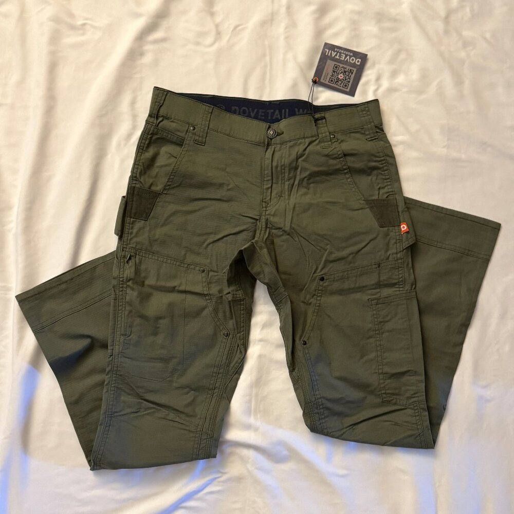 Dovetail Workwear BrittX Ultralight ripstop work pants 8x32 NWT